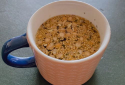 芝麻豆子茶图片